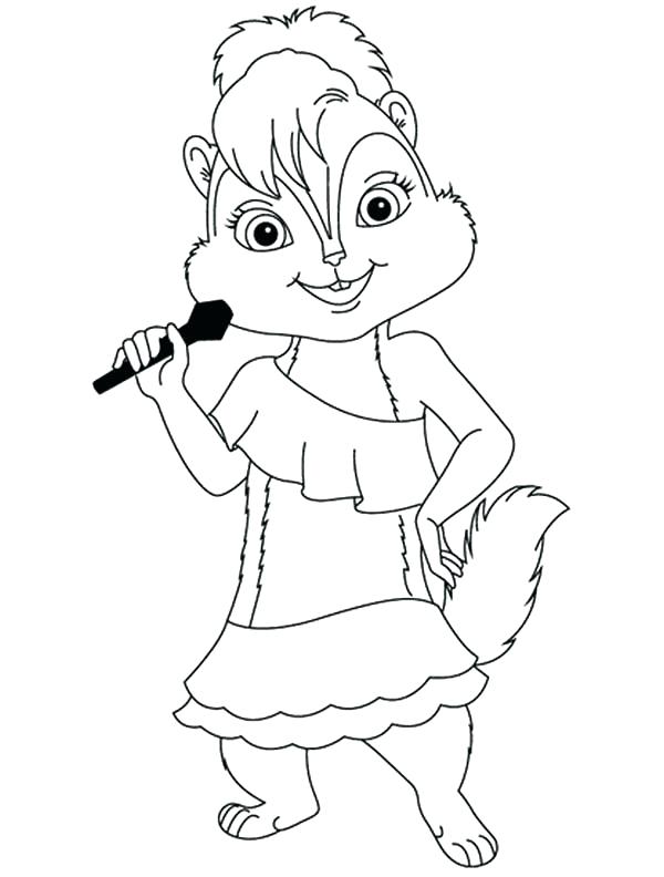 600x792 Chipmunks Coloring Pages And The Chipmunks Coloring Pages Coloring