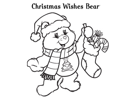450x334 Adorable Cozy And Wonderheart Care Bears Coloring Page Ag Kidzone