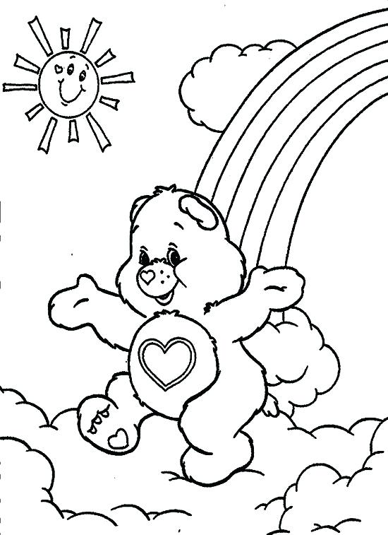 550x757 Care Bear Coloring Pages Kids Coloring Perfect Harmony Care Bears