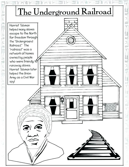 537x698 Harriet Tubman Coloring Pages Black History Month Coloring Pages