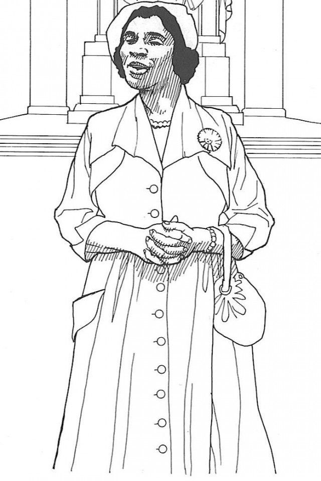640x960 Harriet Tubman Printable Color
