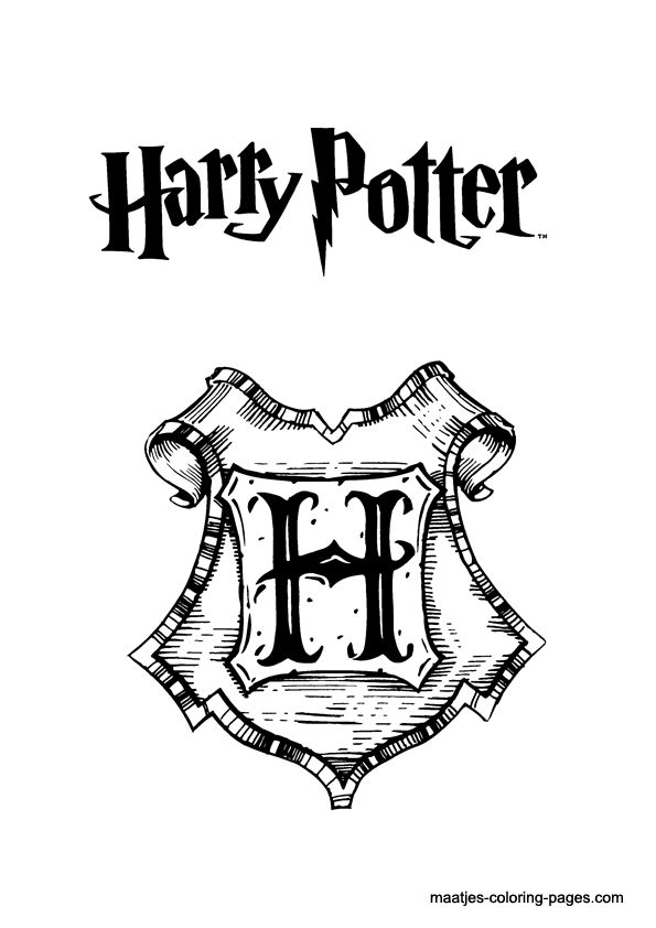 Harry Potter Characters Coloring Pages