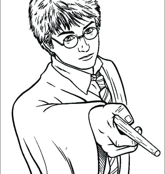 569x600 Coloring Pages Of Harry Potter Coloring Pages Harry Potter