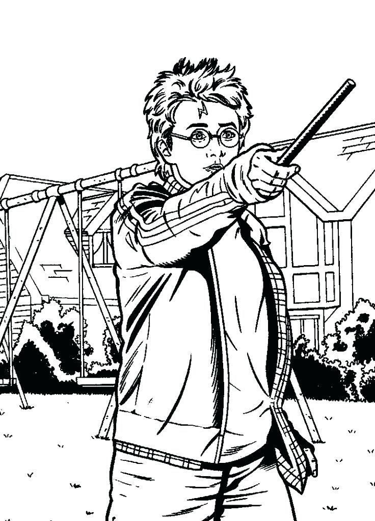 736x1022 Hermione Coloring Pages Harry Potter Printable Coloring Pages Info
