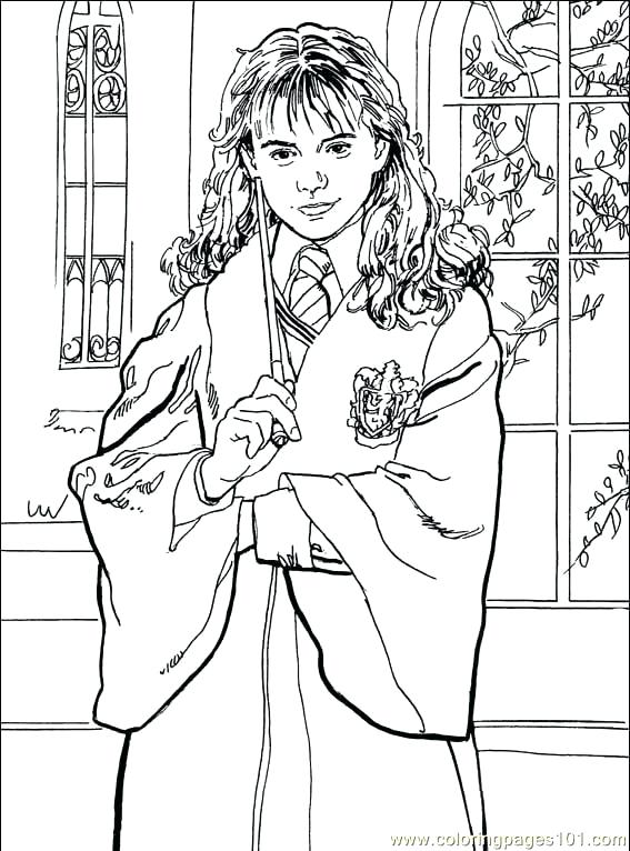 567x766 Harry Potter Coloring Online Printable Coloring Harry Potter