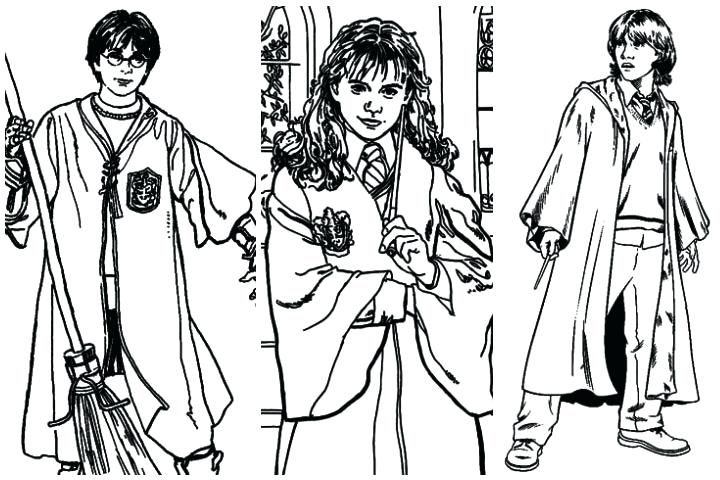 720x480 Hermione Coloring Pages Harry Potter Coloring Pages All Characters