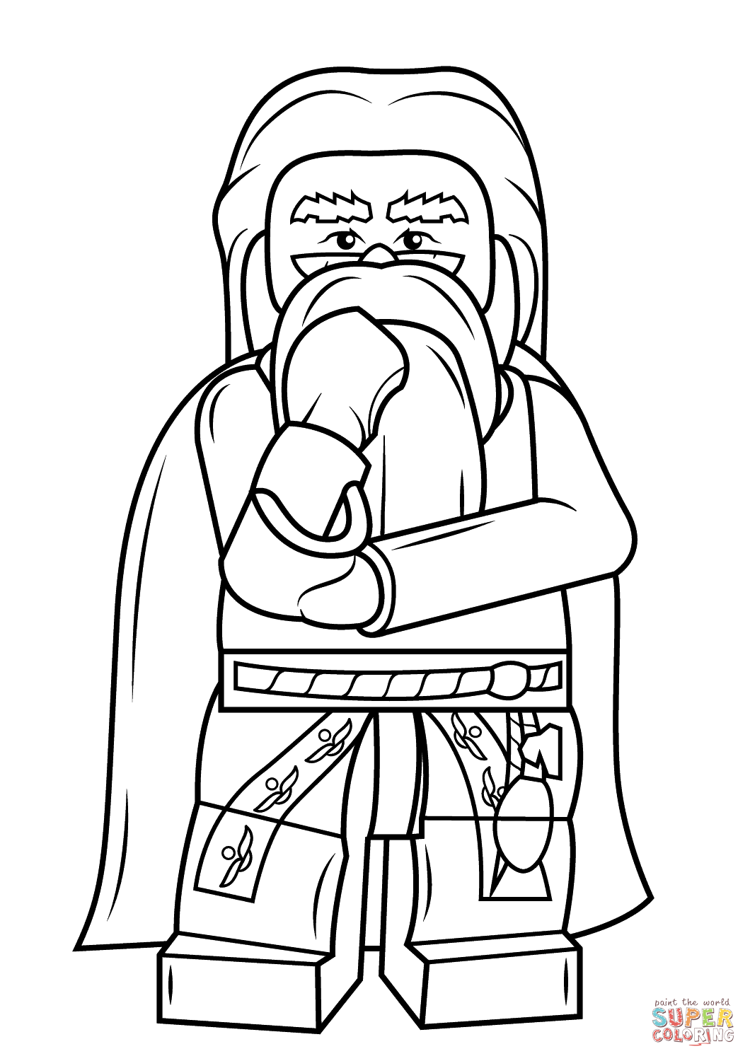 1060x1500 Lego Harry Potter Coloring Pages