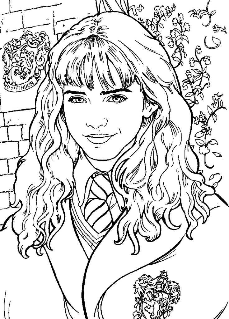 736x1022 29 Best Harry Potter Colouring Pagesstencils Images