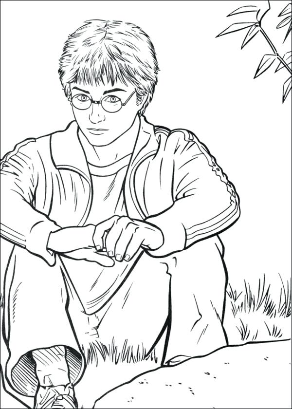600x840 Coloring Pages Of Harry Potter