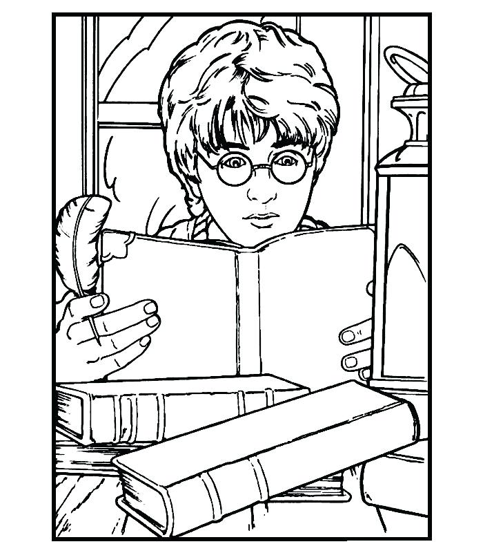 700x800 Dibujos Para Colorear Harry Potter Free Printable Harry Potter