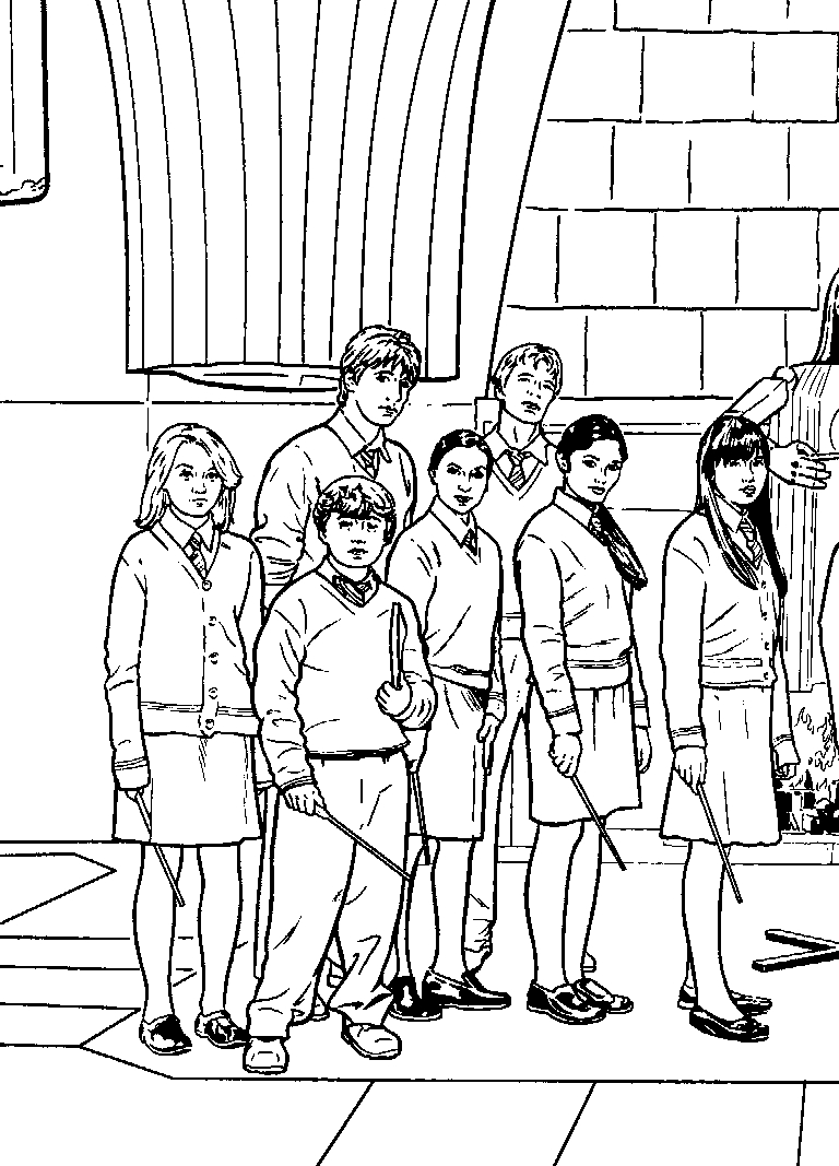 768x1067 Fresh Free Harry Potter Coloring Pages Collection Free Coloring Book