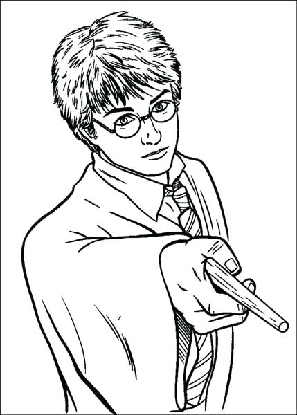 429x600 Harry Potter Coloring Page Harry Potter Coloring Pages Together