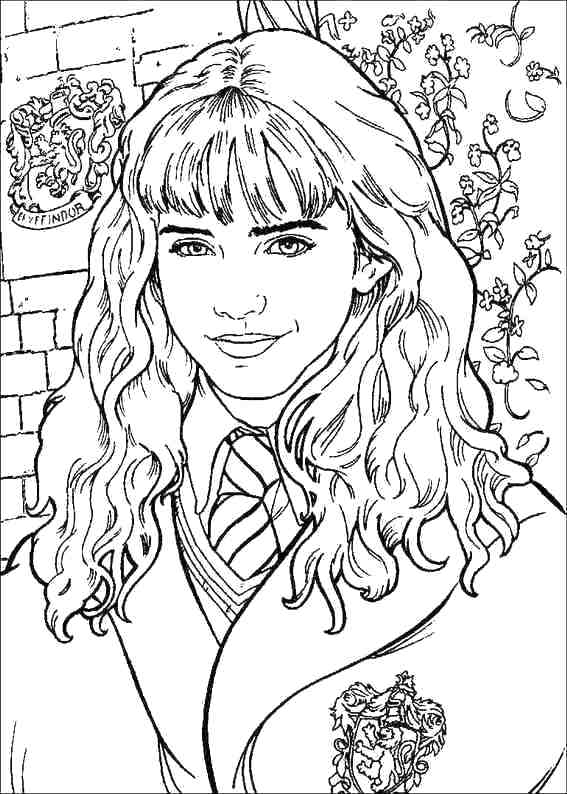 567x794 Harry Potter Coloring Pages And Harry Potter Coloring Page Harry