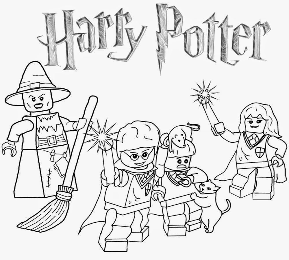 Harry Potter Hogwarts Coloring Pages