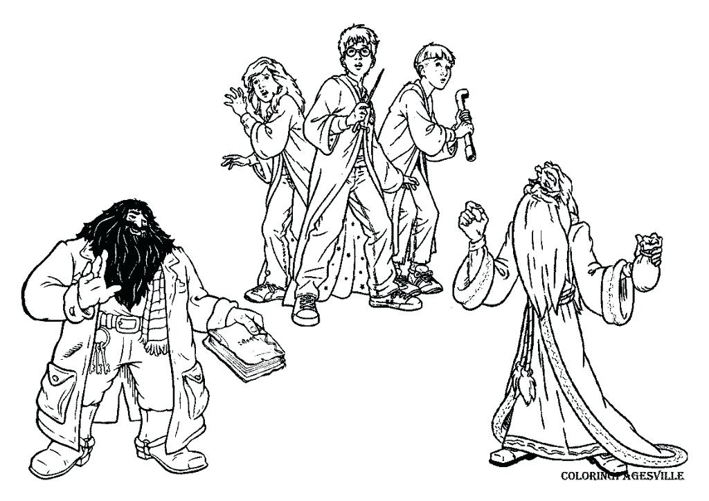 1024x724 Harry Potter Coloring Page Harry Potter Coloring Pages Harry