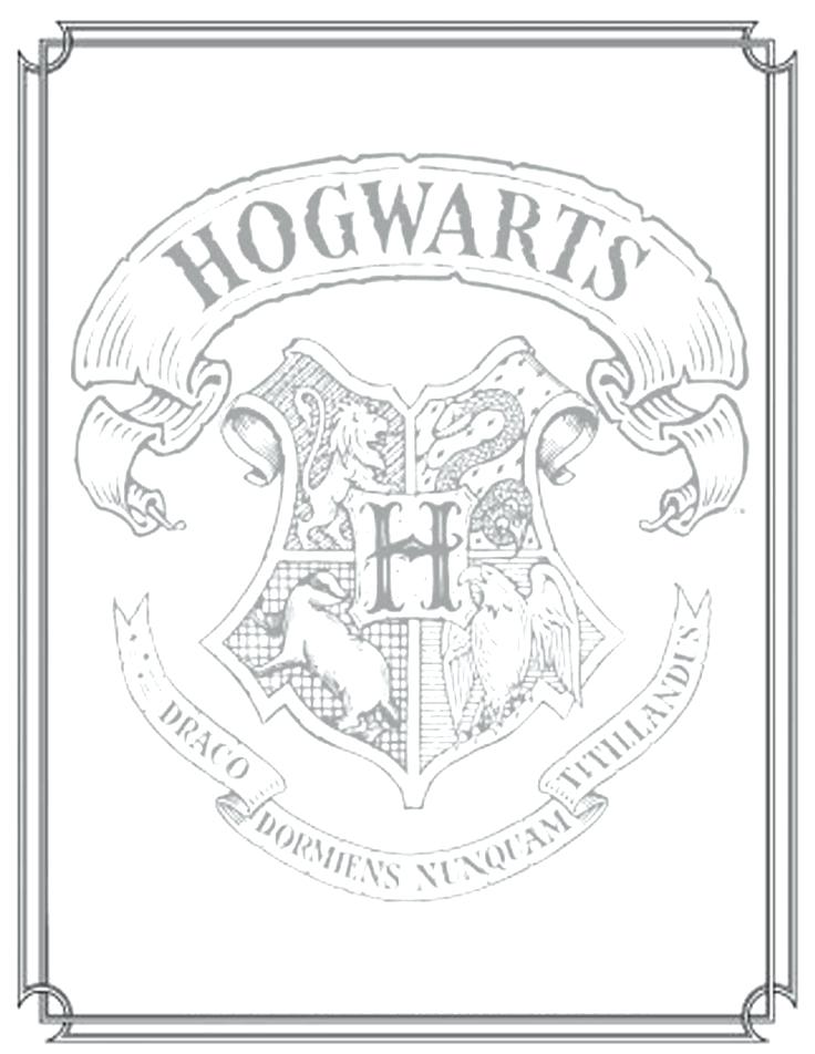 736x952 Harry Potter Coloring Pages House Crest Coloring Pages Family Best