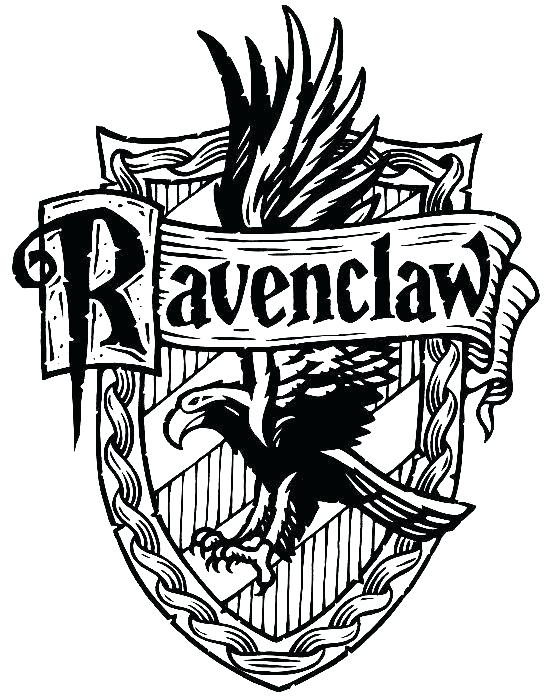 550x700 Harry Potter House Symbols Crest Coloring Page Crest Coloring Page