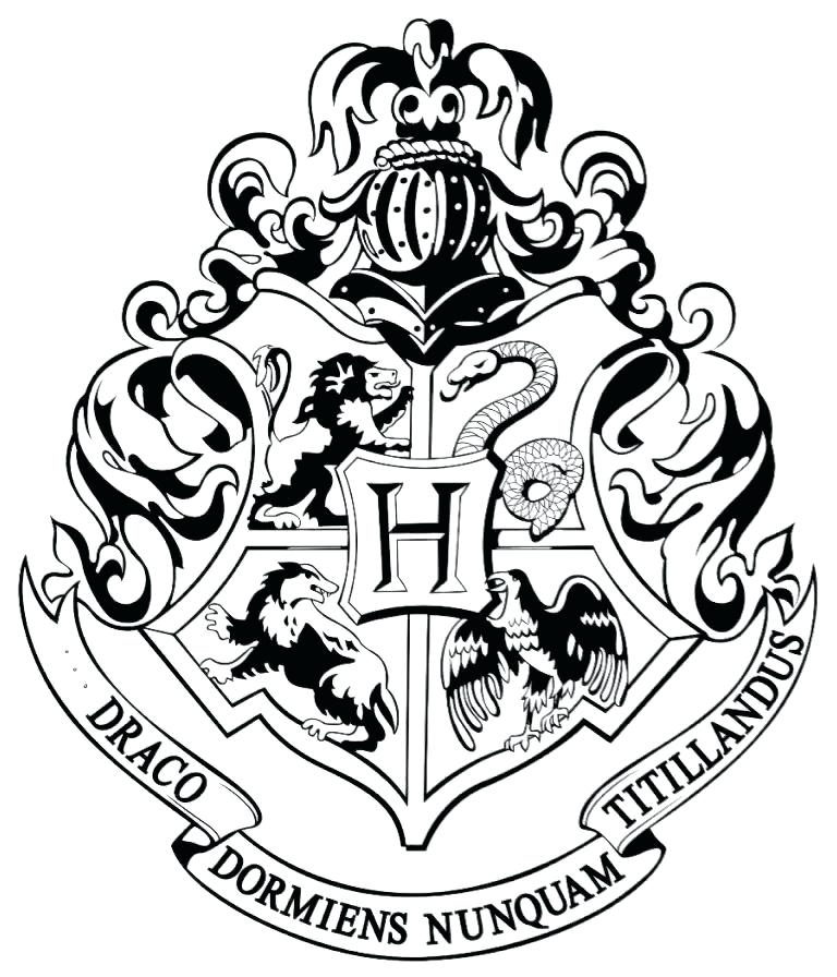 768x896 Gryffindor Crest Coloring Page Crest Coloring Page Crest Coloring
