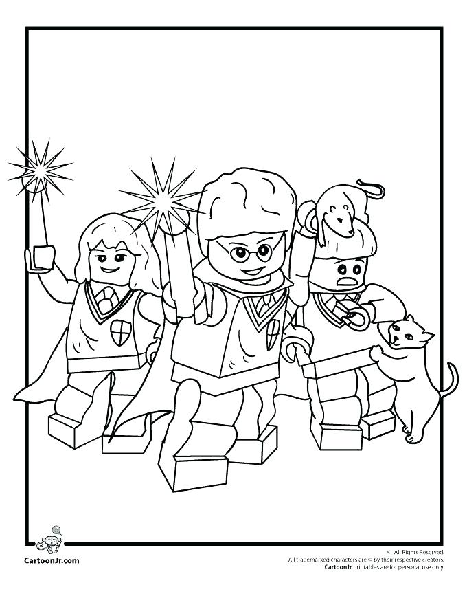 Harry Potter Wand Coloring Pages