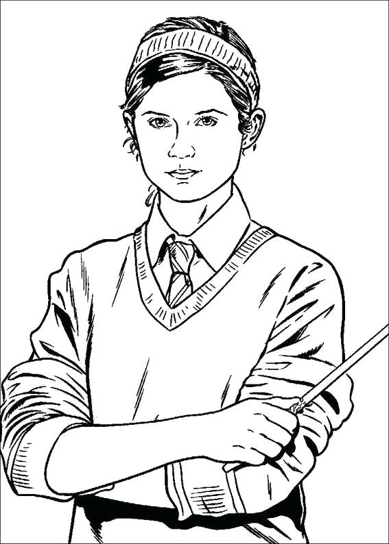 567x794 Harry Potter Coloring Pages And Harry Potter Coloring Pages