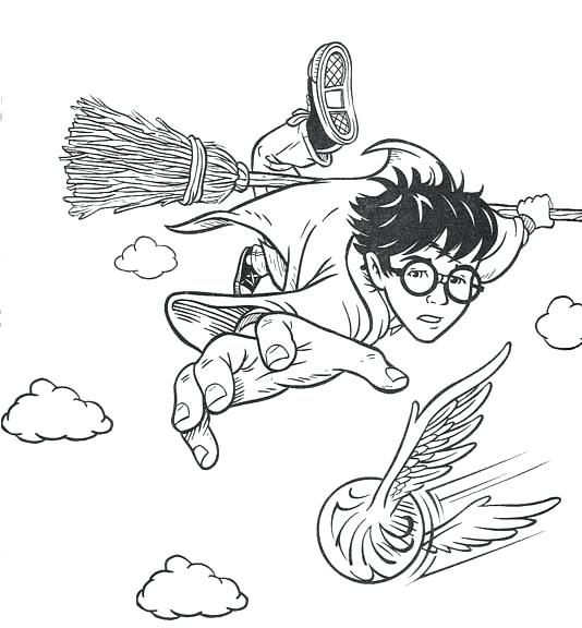 534x576 Harry Potter Coloring Pages Harry Potter Wand Coloring Page Harry