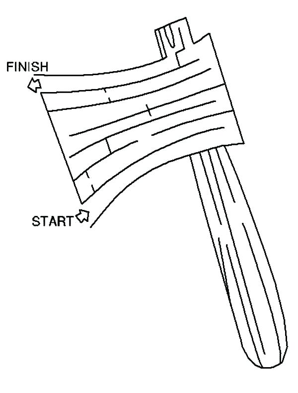 600x790 Maze Coloring Pages Hatchet Hatchet Maze Coloring Pages Hatchet
