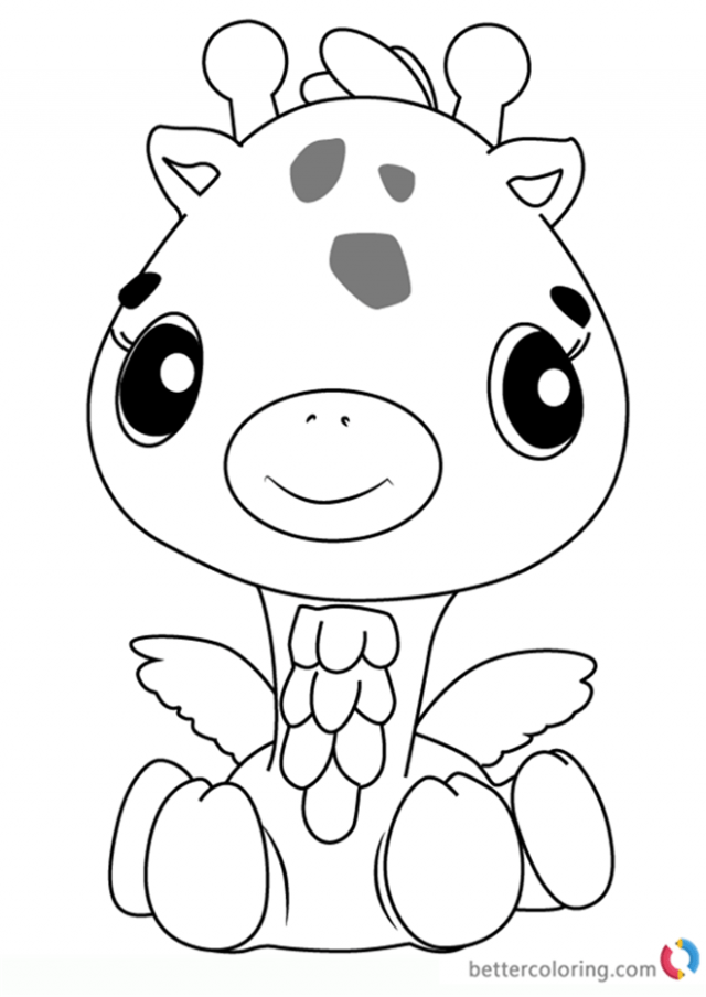 640x904 Girreo From Hatchimals Coloring Pages Free Printable Coloring