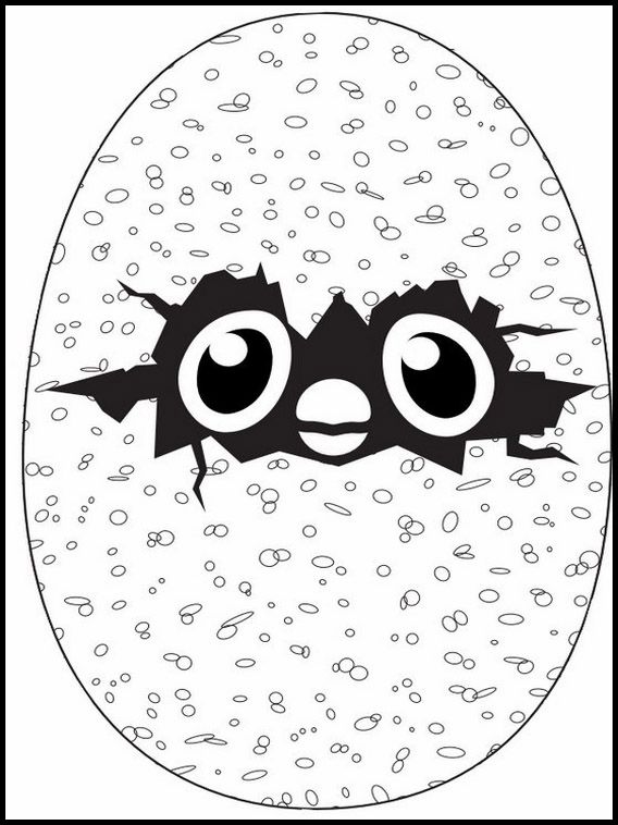 568x758 Printable Coloring Pages For Kids Hatchimals 6 Coloring Pages
