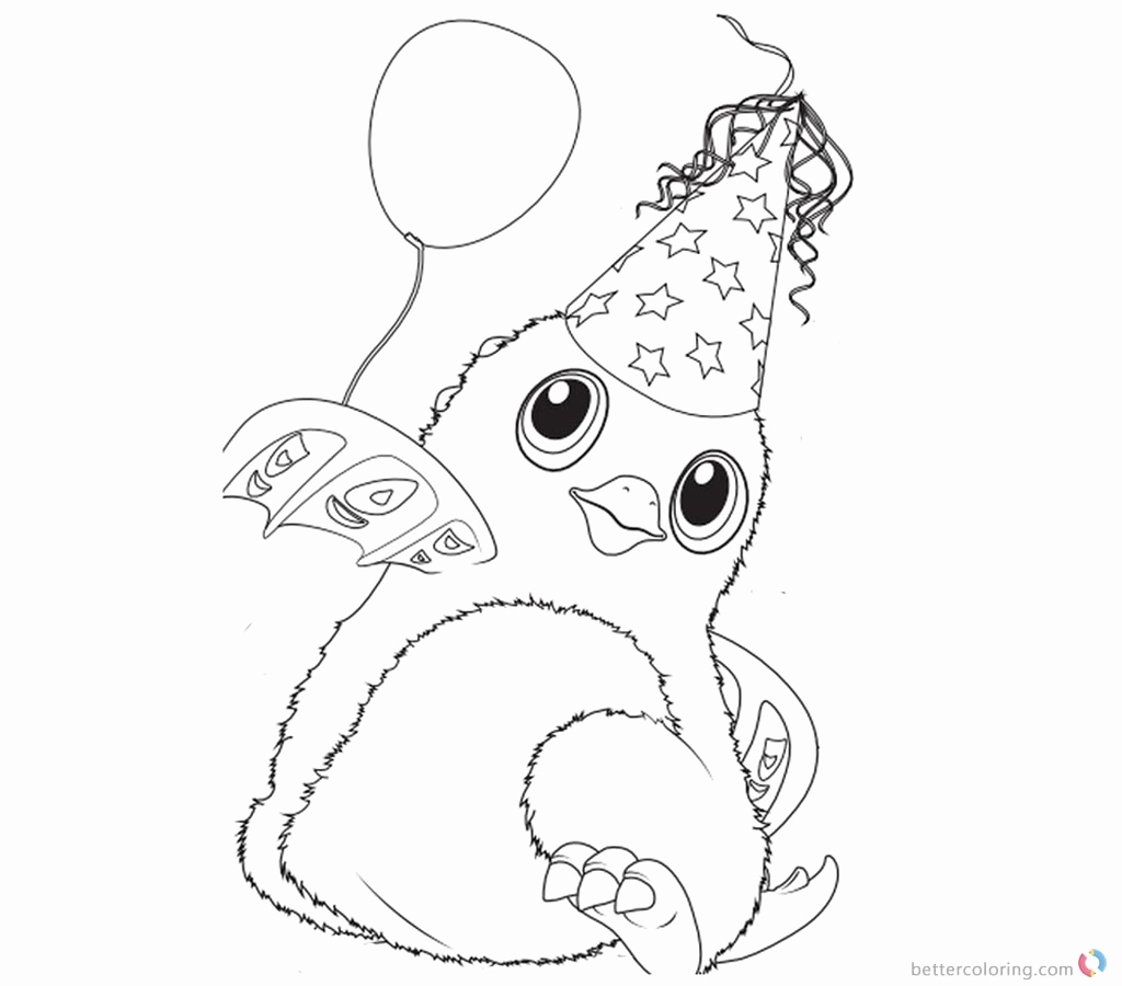 Hatchimals Coloring Page
