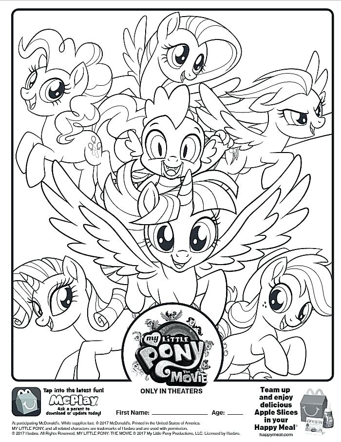 700x907 Hatchimals Coloring Page Check Out This My Little Pony Movie Happy