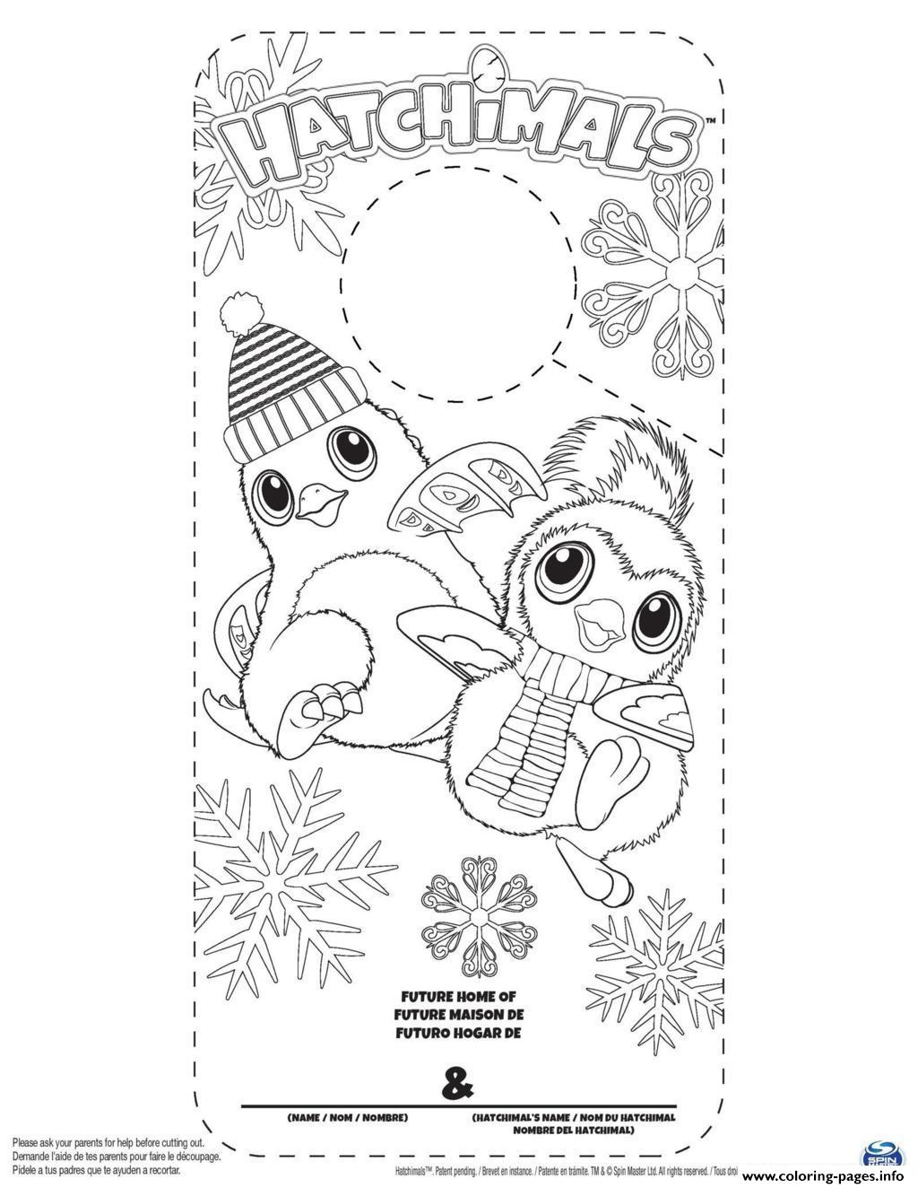 1024x1324 Hatchy Hatchimals Color Coloring Pages Printable