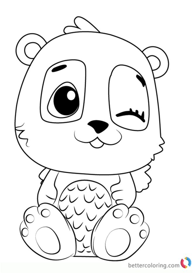 660x931 Pandor From Hatchimals Coloring Pages