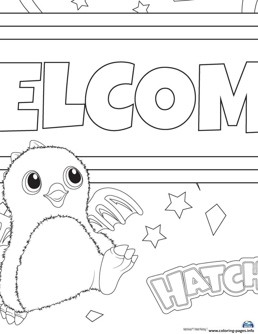 1024x1324 Willpower Hatchimal Coloring Pages Complete Hatchimals H 7243
