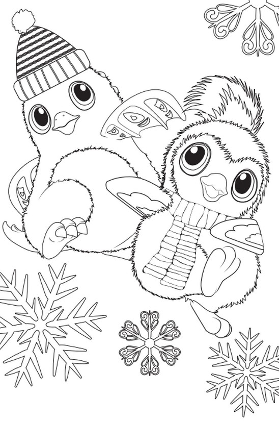 548x825 Coloring Pages Hatchimals Drawing