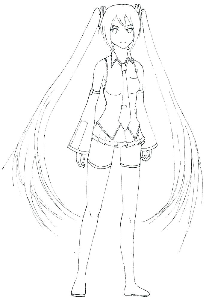 688x992 Miku Coloring Pages Hatsune Miku Coloring Pages Free