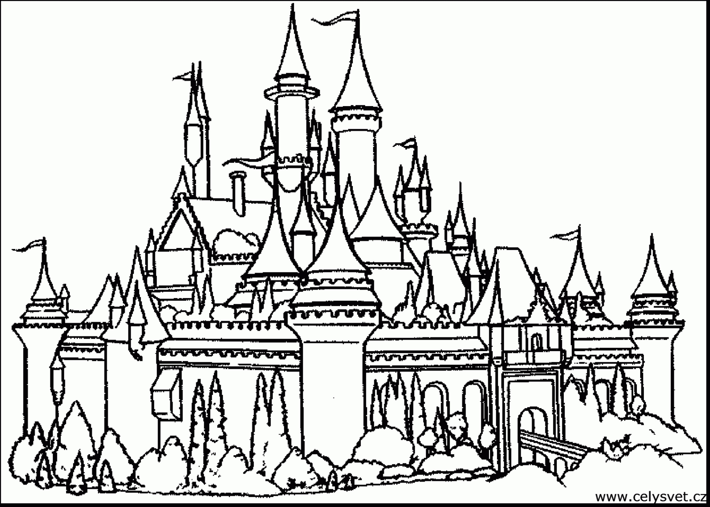 2340x1672 Sand Castle Coloring Pages Wagashiya