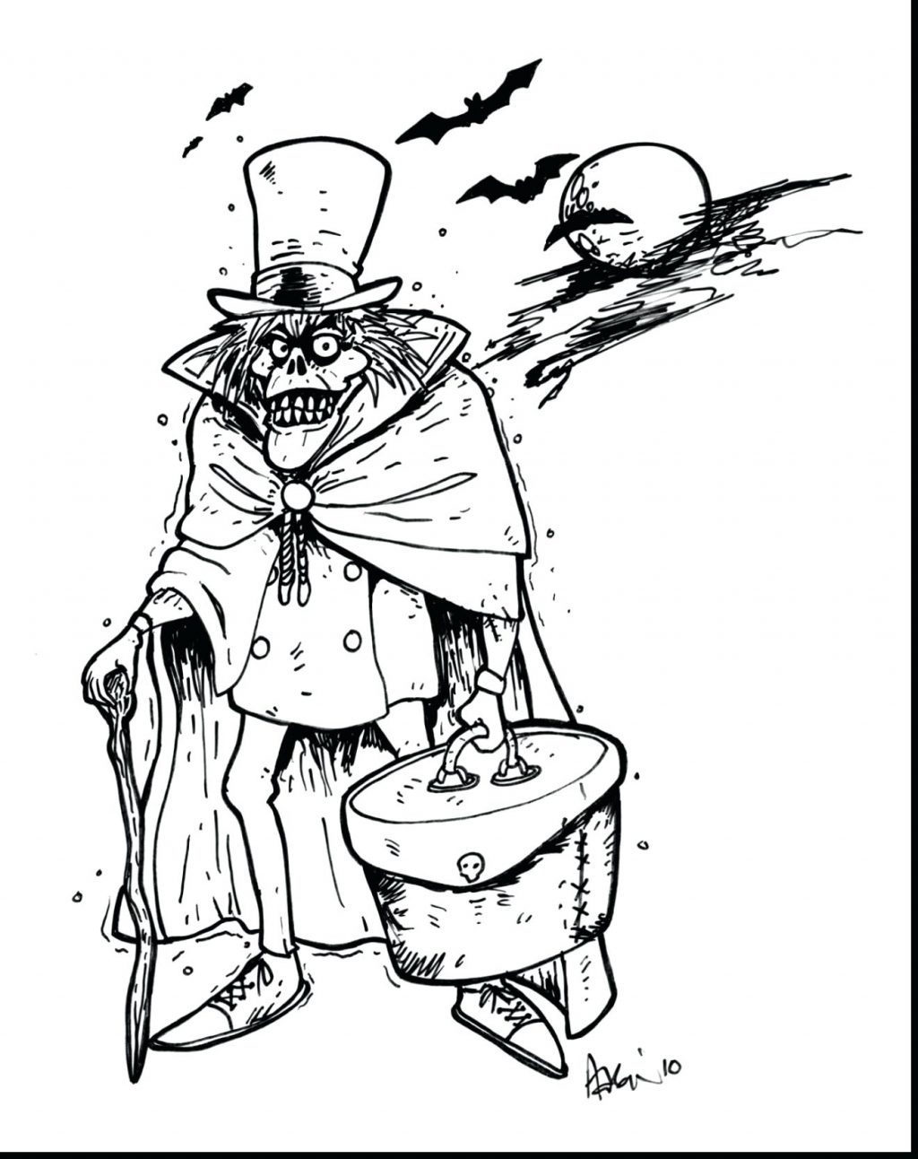 1024x1292 Unparalleled Haunted House Colouring Page Free Printable Coloring