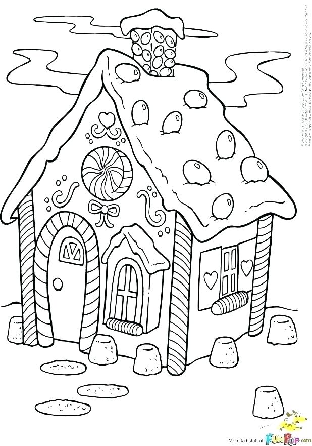 618x881 Cartoon House Coloring Pages Deepart