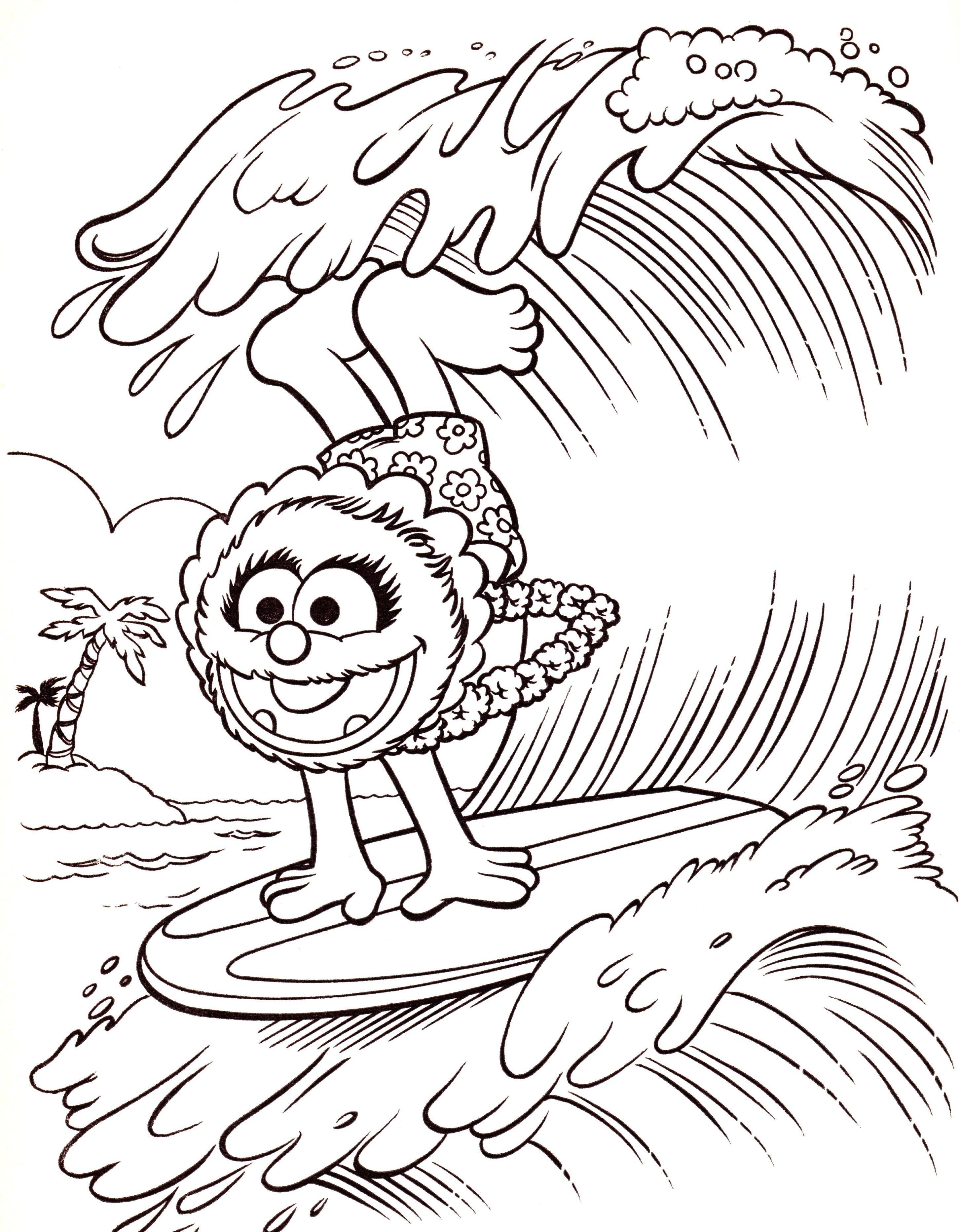 2906x3728 Hawaii Coloring Page Coloring Hawaii Coloring Pages Online