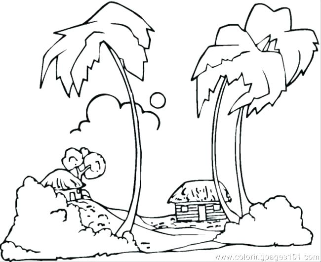 650x530 Hawaii Coloring Pages Coloring Pages Coloring Page Stamp Printable