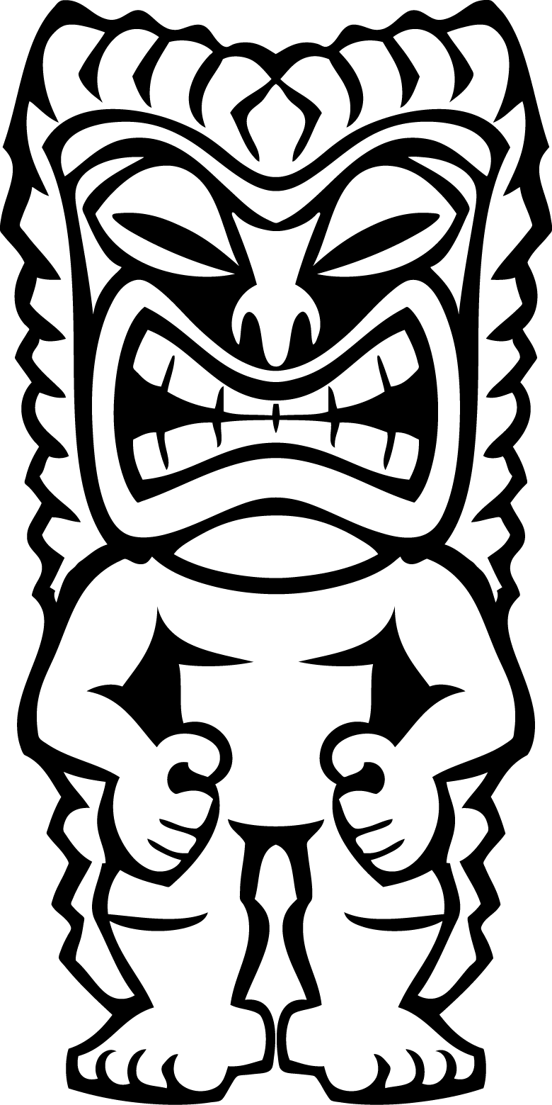 780x1559 Hawaiian Tiki Mask Coloring Pages Download And Print For Free