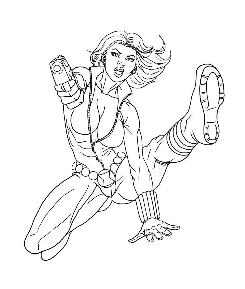850x1004 Free Avengers Coloring Pages Printable