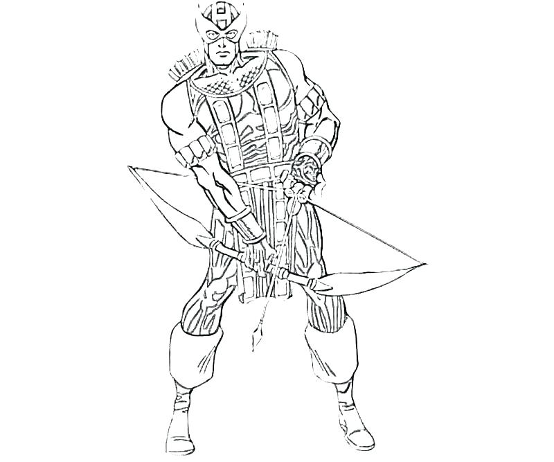 800x667 Hawkeye Para Colorear Coloring Pages I On Avengers The Hulk