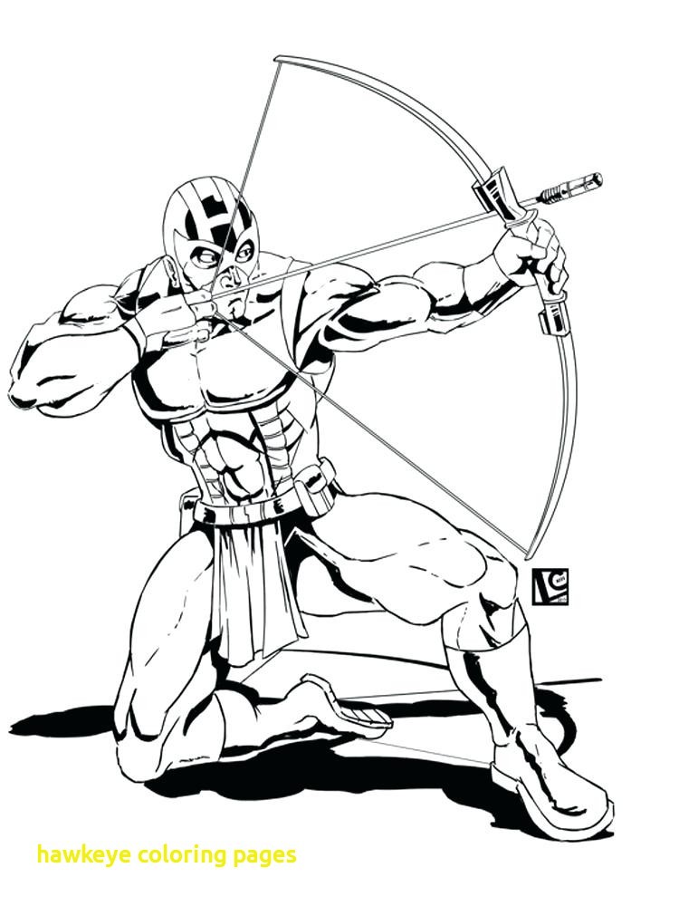 750x1000 Hawkeye Coloring Pages With Hawkeye Coloring Pages With Hawkeye