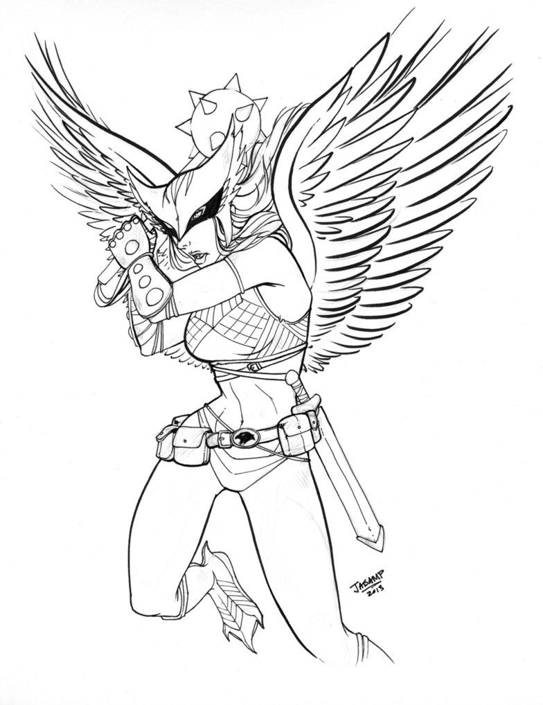 784x1018 This Design Was Inspired By Hawkgirl's Appearance In The New