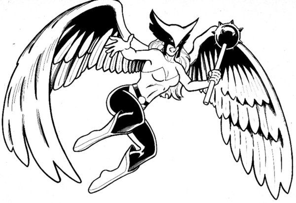 600x411 Hawkgirl Coloring Pages Hawkgirl Coloring Pages 11 600411 Coloring
