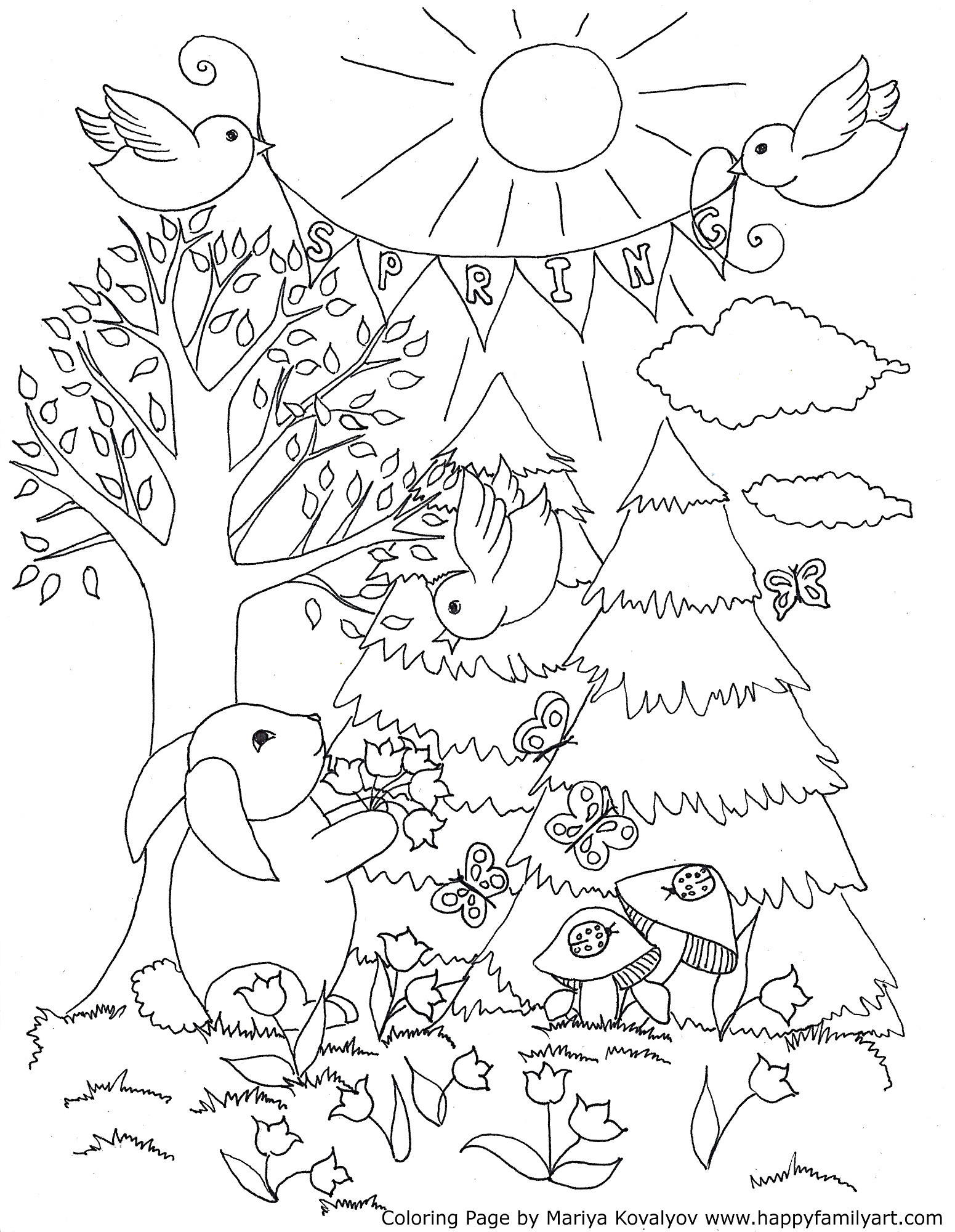 1551x2000 Happy Family Art
