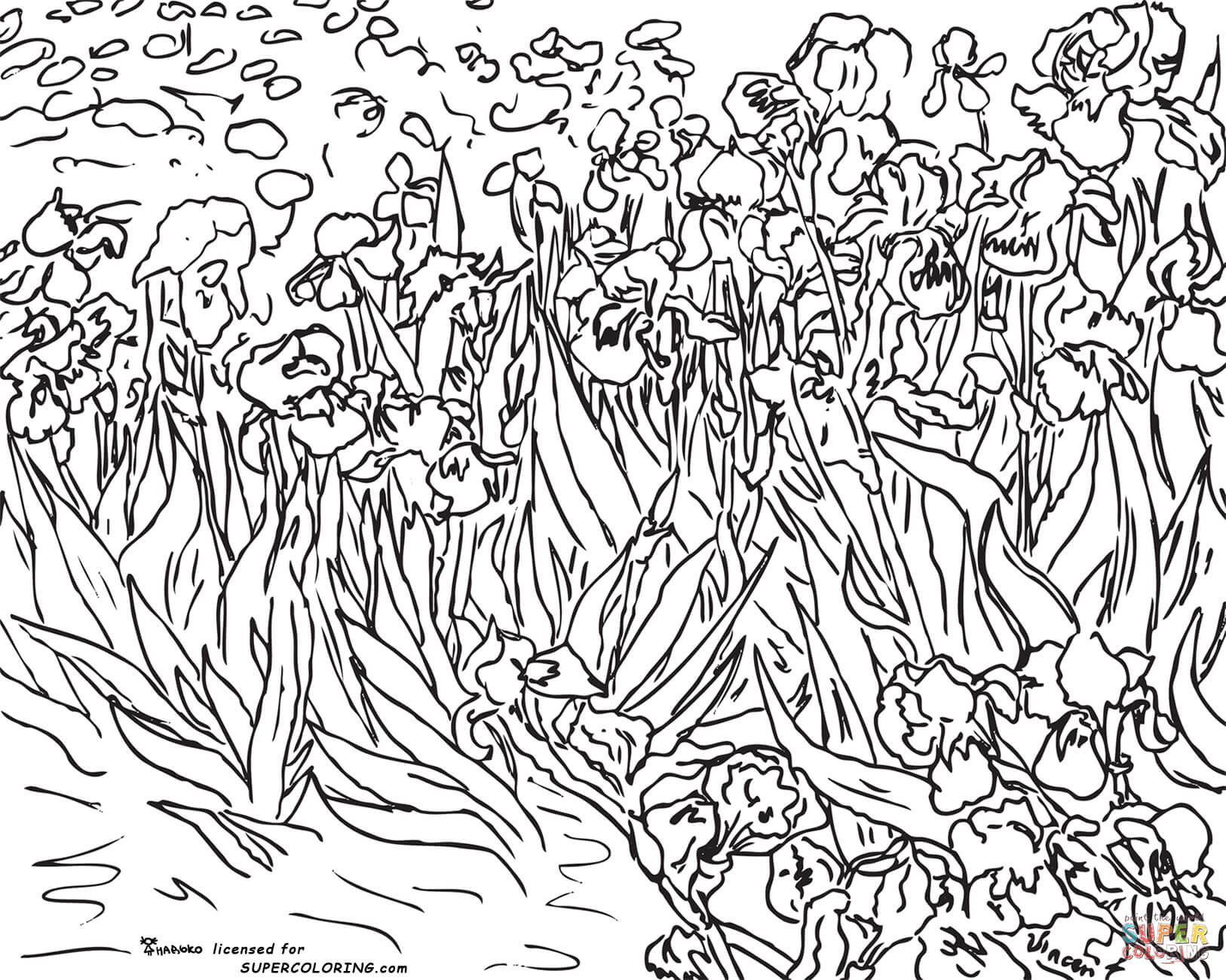 1626x1300 Monet Coloring Pages