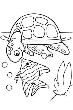 236x354 Top 10 Free Printable Cute Sea Turtle Coloring Pages Online