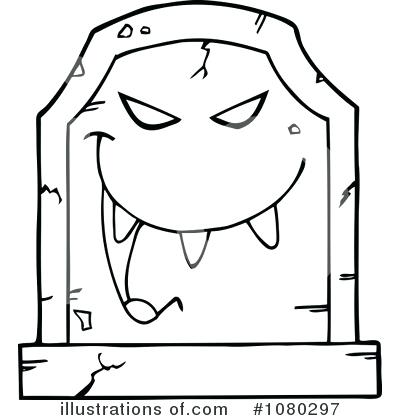 400x420 Tombstone Coloring Page Royalty Free Tombstone Illustration By Hit